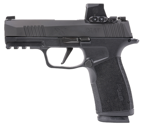 Sig Sauer P365X Macro w/ Romeo-X Red Dot 9mm 3.7" Black 365XCA-P-BXR3-RXX