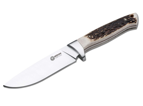 Boker Hunter Stag Fixed 4.72" Stag 121535HH