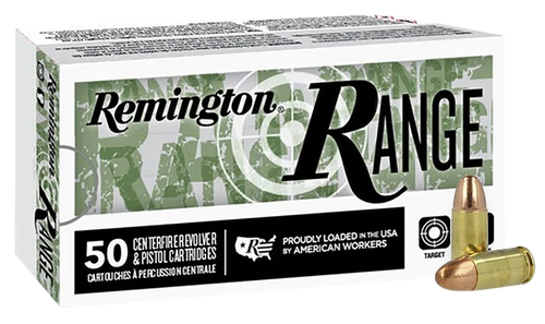 Remington Range 9mm 124 Grain Full Metal Jacket R27780