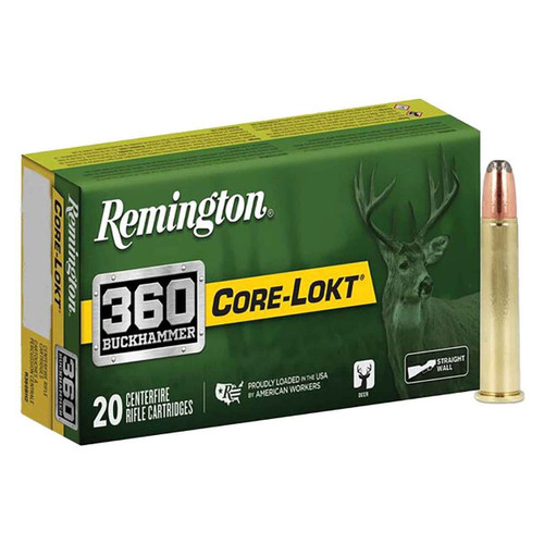 Remington Core-Lokt 360 Buckhammer 180 gr Soft Point Core Lokt  R27742
