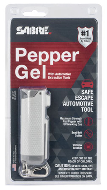 Sabre Safe Escape 3-in-1 Automotive Tool Gray SELG01