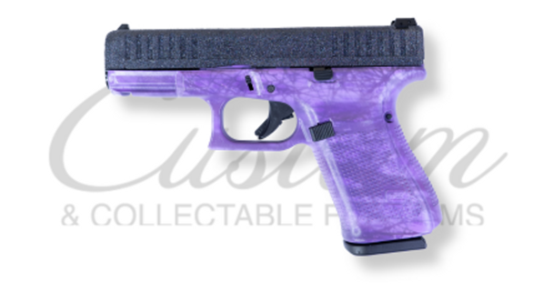 CNC Exclusive Glock 44 9mm Purple with Black Glitter CNCGLT44PURBS