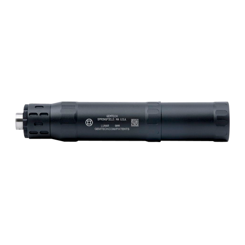 Gemtech Lunar-9 9mm Suppressor Black 12711