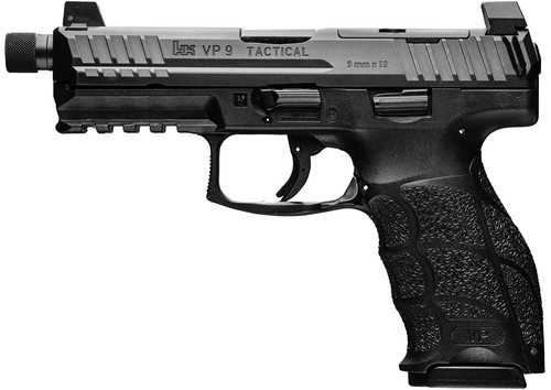 H&K VP9 Tactical 9mm 4.7" Black 81000626