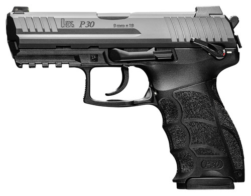 H&K P30 V3 9mm 3.85" Black 81000114