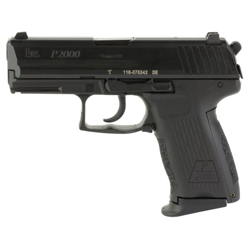 H&K P2000 V3 9mm 3.66" Black 81000042