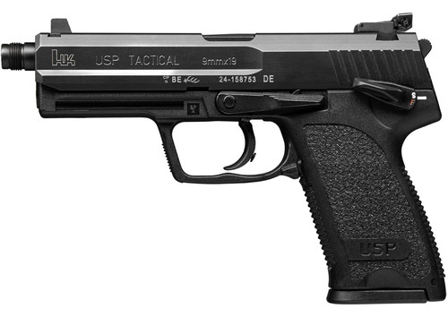H&K USP9 Tactical V1 9mm 4.86" Black 81000347