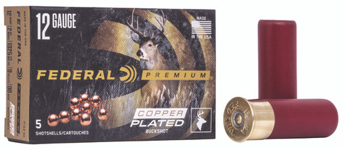 Federal 12 GA 1 1/8 oz 00 Buck Shot P154 00