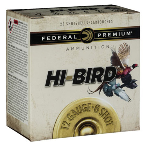 Federal Hi-Bird 12 GA 1 1/4 oz 6 Shot HVF12H 6