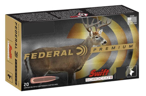 Federal 270 WSM 130 Grain Swift Scirocco II P270WSMSS1