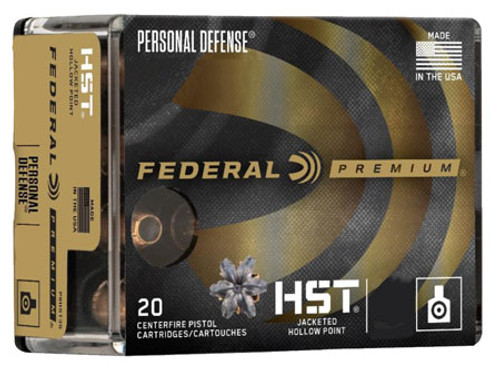 Federal Personal Defense 357 Sig 125 Grain HST Jacketed Hollow Point P357SHST1S