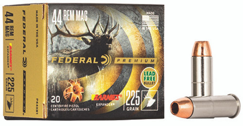 Federal Hunting 44 Rem Mag 225 Grain Barnes Expander BRX P44XB1