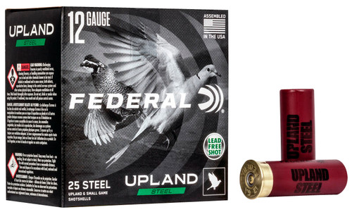 Federal Upland Field & Range 12 GA 1 oz 6 Shot USH122 6