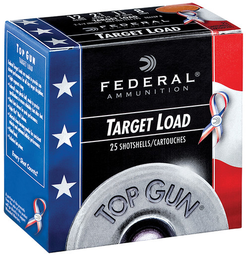 Federal Top Gun Special Edition Red, White & Blue 12 GA 1 1/8 oz 8 Shot TGL12US 8