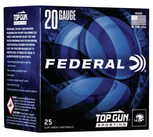 Federal Top Gun Sporting 20 GA 7/8 oz 8 Shot TGS224 8