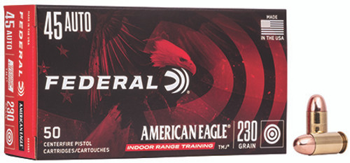 Federal American Eagle 45 ACP 230 Grain Total Metal Jacket AE45N1