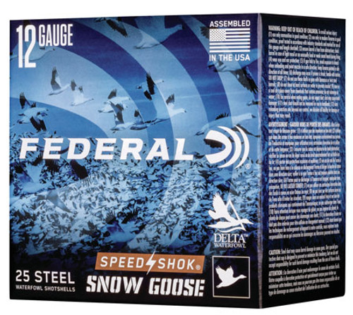 Federal Speed-Shok Snow Goose 12 GA 1 1/4 oz 2 Shot WF142SG 2