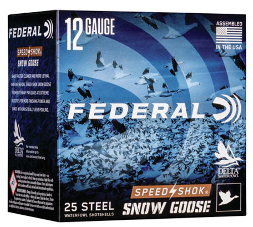Federal Speed-Shok Snow Goose 12 GA 1 1/4 oz BB Shot WF142SG BB
