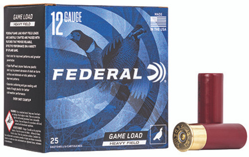 Federal Game-Shok Heavy Field 12 GA 1 1/4 oz 4 Shot H125 4