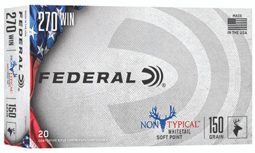 Federal Non-Typical 243 Win 150 Grain Non-Typical Soft Point 270DT150