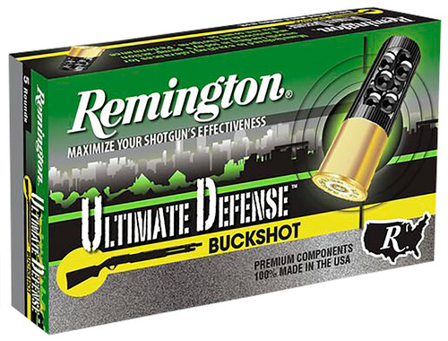 Remington Ultimate Defense 12 GA 15 Pellets 00 Buck Shot R20633
