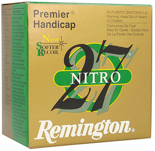Remington Premier Nitro 27 Handicap Load 12 GA 1 1/8 oz 7.5 Shot 20222