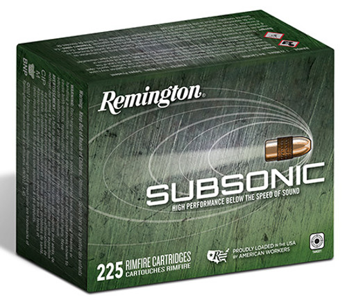 Remington Subsonic 22 LR 40 Grain Hollow Point 21249