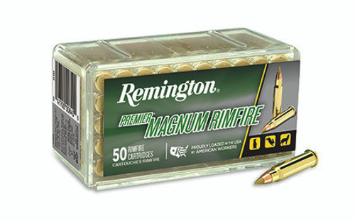 Remington Premier Magnum 17 HMR 17 Grain Jacketed Hollow Point 20023