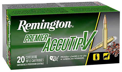 Remington Premier AccuTip-V 204 Ruger 32 Grain AccuTip-V 29218