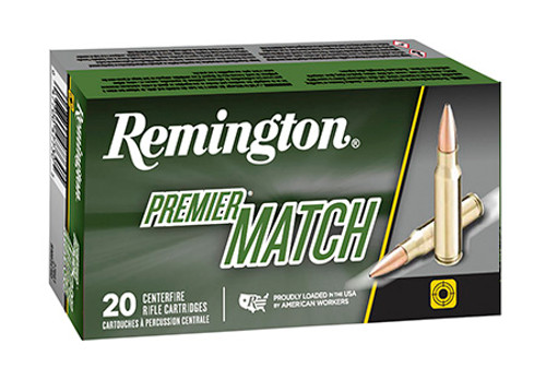 Remington Premier Match 224 Valkyrie 90 Grain Sierra MatchKing BTHP 21201