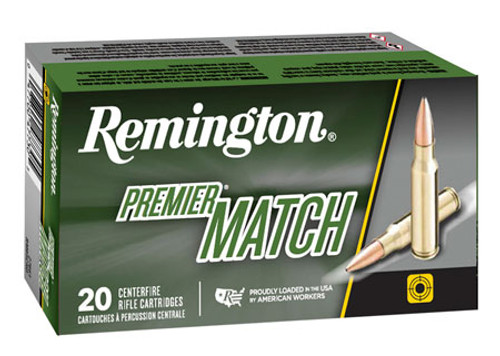 Remington Premier Match 6.5 PRC 145 Grain Berger Open Tip Match 27673