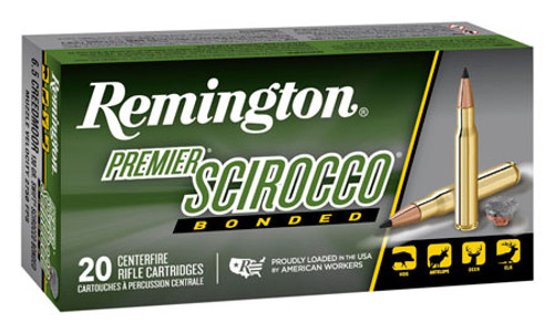 Remington Premier Scirocco Bonded 6.5 Creedmoor 130 Grain Swift Scirocco Bonded 29344