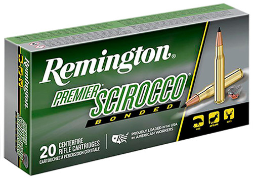 Remington Premier Scirocco Bonded 300 Win Mag 180 Grain Swift Scirocco Bonded R29330