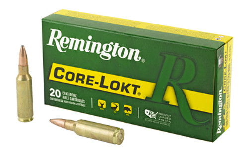 Remington Core-Lokt 300 Remington Short Action Ultra Magnum 165 Grain Pointed Soft Point Core-Lokt 27954
