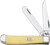 Case Mini Trapper Yellow 2.7" Folding Knife