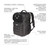 Allen Berm Backpack Black 10888