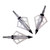 Allen Velox Optimus 3 Blade Broadhead 3 Pack Stainless Steel 14625