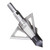 Allen Velox Ballistic 3 Blade Broadheads 3 Pack Stainless Steel 14690