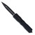 Microtech Dirac Delta Tactical Dagger Black 3.8" OTF 227-1T