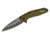 Kershaw Dividend Drop Point Olive  3" Folding 1812OLCB