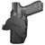 Rounded Glock G17 OWB Kydex Carbon Fiber Holster GLK-172231-CF-RH-OWBPDL