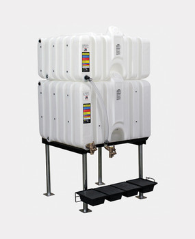 80/120 GALLON GRAVITY FEED TANK PACKAGE - COMPLETE