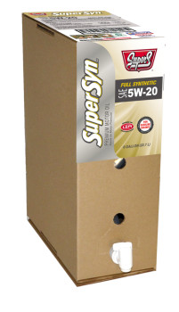 SUPER S SUPERSYN FULL SYNTHETIC SAE 5W20 SP/GF-6A LSPI MOTOR OIL 6 GALLON GTSUS6393