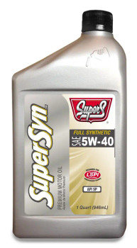 SUPER S SUPERSYN SYNTHETIC 5W40 SP MOTOR OIL 6/1 QUART GTSUS397