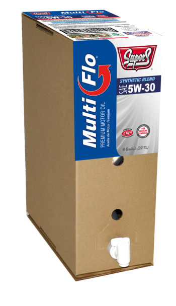 5W30 SP/ GF-6A SUPER S MULTI-FLO SYNTHETIC BLEND  MOTOR OIL 6 GALLON GTSUS693 -1