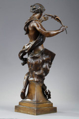 BRONZE PATINE, "PRO MERITO", SIGNE EMILE-LOUIS PICAULT BRONZE PATINE, "PRO MERITO", SIGNE EMILE-LOUIS PICAULT