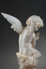 Cupid in marble