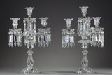 Crystal candelabras