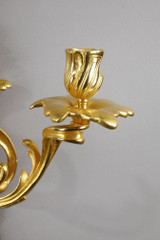 Lampe murale style Louis XV Lampe murale style Louis XV