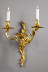 Appliques en bronze doré Appliques en bronze doré